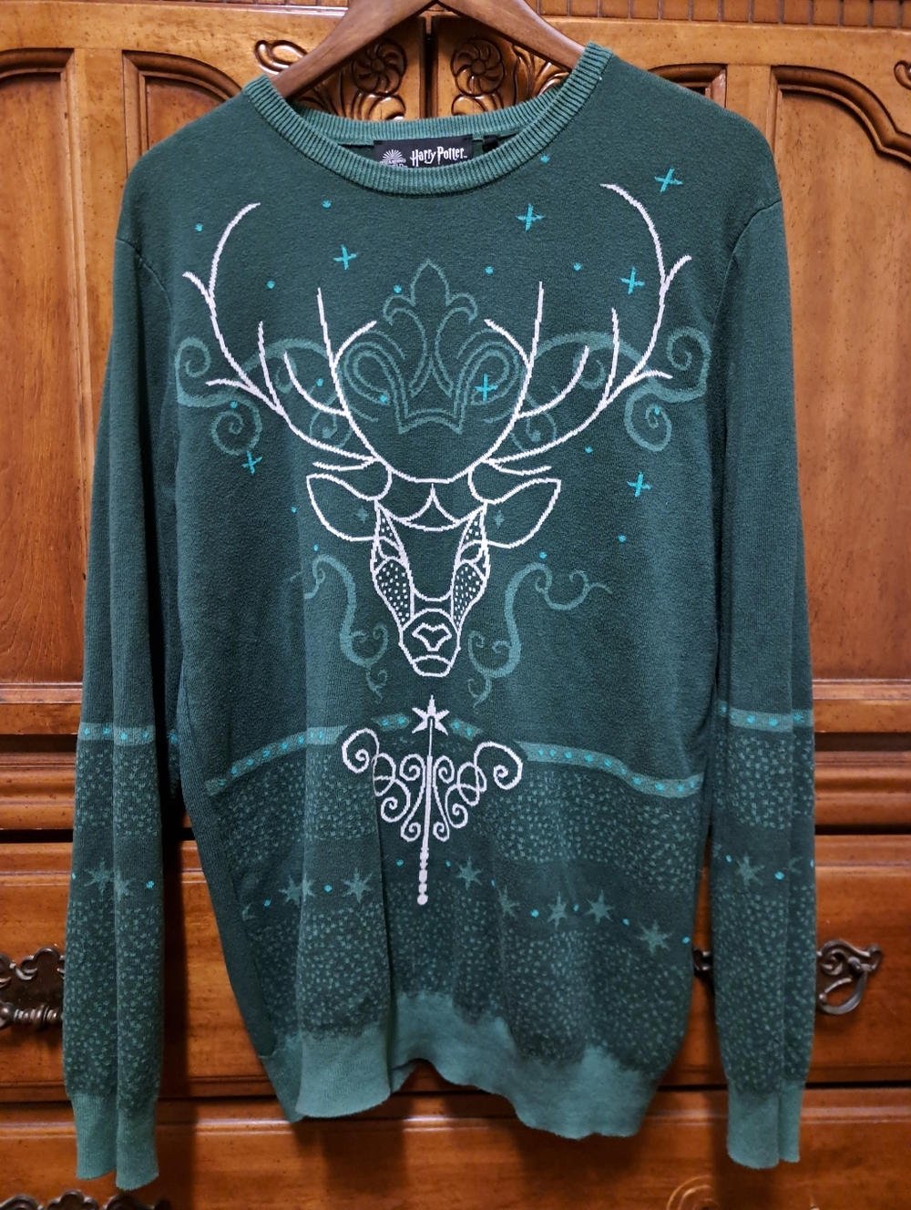 Harry Potter Stag Patronus Sweater